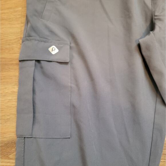 Women's Rlaged Grey Cargo Capri's SZ Medium - Picture 8 of 9
